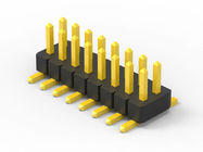 12 personnalisation masculine de longueur de lancement du connecteur 1.0mm d'en-tête de Pin de double rangée de Pin