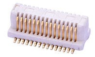 Panneau vertical de la carte PCB 30PIN pour embarquer le matériel beige de bronze de phosphore de piédestal de connecteur