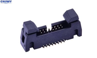 Type fil de SMT de carte PCB pour embarquer des connecteurs en-tête d'éjecteur de 1,27 millimètres estimation actuelle de 1,5 ampères