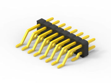 2.54mm Pitch Press Fit connecteur PCB, double rangée électrique Jumper Pin Header