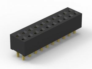 1.00 mm 8 épingles tête féminine, tête de PCB féminine Résister à la tension 500 V