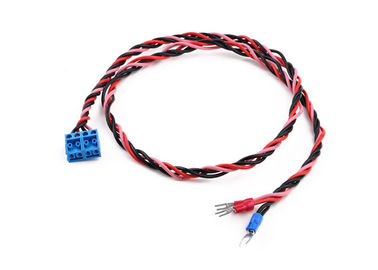 Assemblages de câbles électriques automobiles avec un bloc terminal à 2 broches de 3,81 mm UL1007 18AWG
