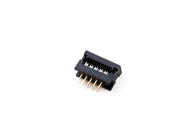 2 * 5 broches connecteur DIP 2.54mm Pitch Double rangée PBT Matériel de résistance à l'isolation