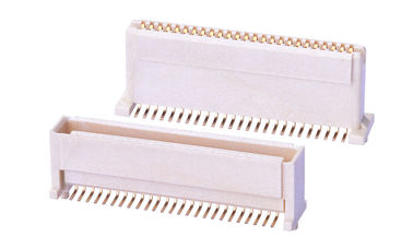 Connecteur de carte PCB personnalisée à carte 180° verticale 1 mm SMT courant nominal 0,5A