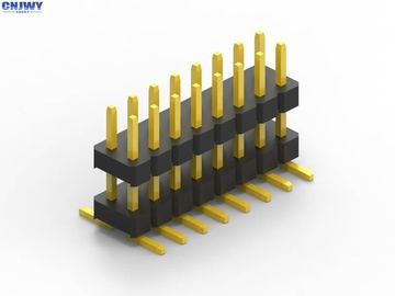 2.54 mm Homme tête de broche SMD, matériau de contact en laiton Connecteur tête de broche