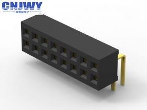 Durable 30 épingles / 40 épingles Tête féminine, 1,00mm Pitch Tête PCB Femme