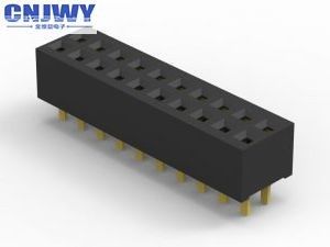 1.00 mm 8 épingles tête féminine, tête de PCB féminine Résister à la tension 500 V