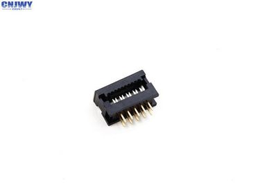 2 * 5 broches connecteur DIP 2.54mm Pitch Double rangée PBT Matériel de résistance à l'isolation