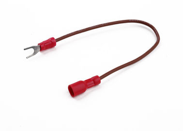 Ensembles de câbles électriques durables récipient harnais de câblage rouge du véhicule