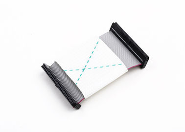 Cable à ruban plat rectangulaire à 20 broches, câble à ruban plat protégé de 2 mm
