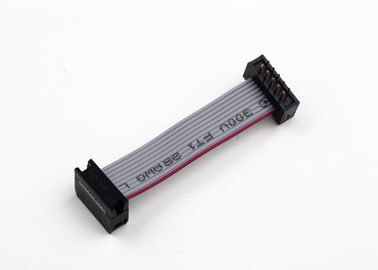 Cable plat noir IDC avec prise DIP, câble à ruban électronique sur mesure