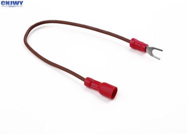 Ensembles de câbles électriques durables récipient harnais de câblage rouge du véhicule