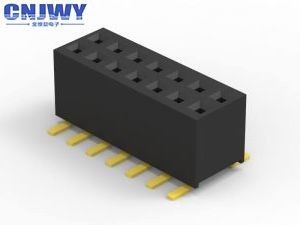 1.27 mm Plaque de circuits imprimés à double rangée à connecteur de plaque de circuits imprimés