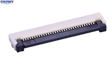 Connecteur de circuit imprimé flexible, FFC Connecteur FPC 0,5 mm Connexion horizontale vers le bas