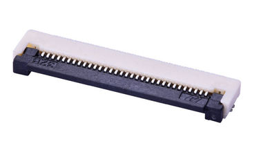 Connecteur de circuit imprimé flexible, FFC Connecteur FPC 0,5 mm Connexion horizontale vers le bas