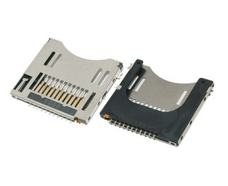 Connecteur de carte micro SD auto-chargé 11 PIN 5000 cycles longue durée de vie