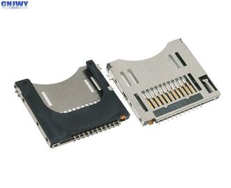 Connecteur de carte micro SD auto-chargé 11 PIN 5000 cycles longue durée de vie