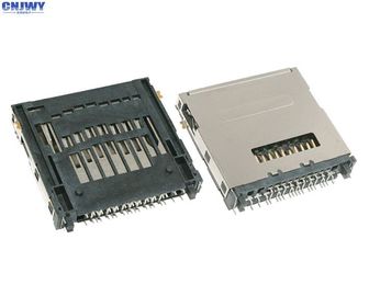 Connecteur de carte micro SD à trois terminaux en un, bonne résistance aux températures