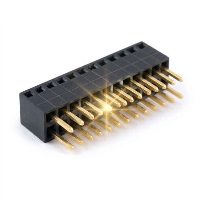 Connecteur d'embase femelle à Angle droit, pas de 1.00mm, prise horizontale pour montage sur PCB