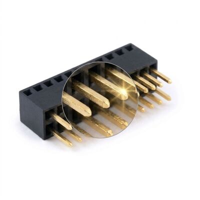 Connecteur femelle à double Contact, courant élevé, pas de 2.54mm, 5A, prise de puissance PCB