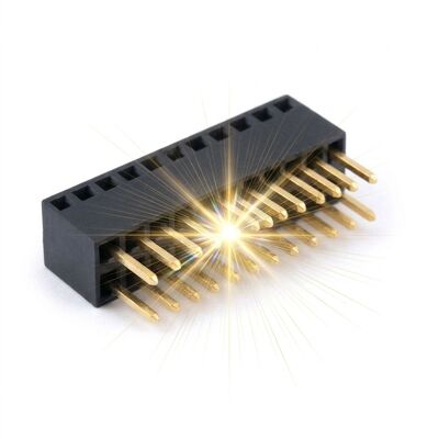 Connecteur d'en-tête femelle Mezzanine à pas fin de 0.8mm, double rangée 2x30P, prise PCB empilable