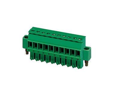 AC 2000V Surface Mount Terminal Blocks PA66 SN Plaqué 30-16AWG H18.8mm DIP avec vis
