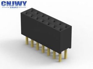 2x20P Connecteur de tête féminin pour carte PCB