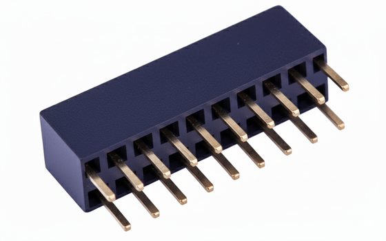 2-40 épingle connecteur de tête féminin 250V 3A à travers le trou de montage
